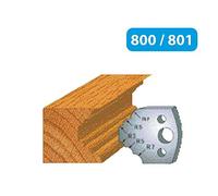 JEU DE 2 FERS PROFILES ACIER HT.40MM N°019-800.019 - LEMAN