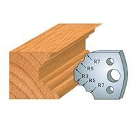 JEU DE 2 FERS PROFILES ACIER HT.40MM N°021-800.021 - LEMAN