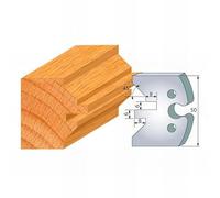 JEU DE 2 FERS PROFILES ACIER HT.50MM N°280