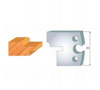 JEU DE 2 FERS PROFILES ACIER HT.50MM N°305