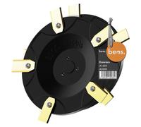 Jeu de 2 lames de coupe pour aspirateurs robots Ecovacs GOAT A1600/A3000, diamètre 140 mm