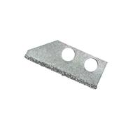 Jeu de 2 lames de grattoir à déjointer Rubi 60mm
