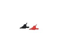 Jeu De 2 Pinces Crocodiles Rouge Et Noir Chauvin Arnoux