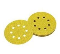 DeWalt Disques abrasifs velcro DT3113 Ø125 mm grain 80 25 pièces pour ponceuses excentriques