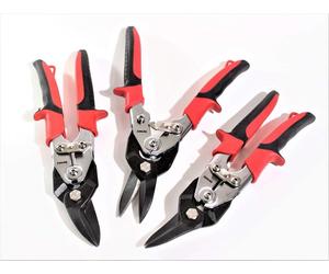 Jeu de 3 ciseaux professionnels pour figurines, longueur 260 mm