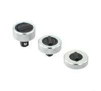 Jeu de 3 clés à cliquet réversibles 1/4", 3/8", 1/2" | Comprend des disques 1/4, 3/8, 0,5", une molette réversible, un design compact de la paume, une construction en acier
