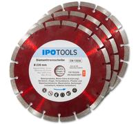 Jeu de 3 disques de ponçage diamantés de 230 mm, pour béton et pierre naturelle
