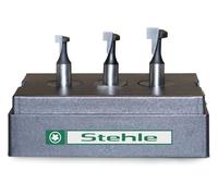 Jeu de 3 fraises à rainurer en T HW Stehle en cassette bois M5, M6 & M8 - queue Ø 8mm