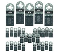 Jeu de 3 lames bimétalliques de 35 mm pour outils multifonctions, système UniLok