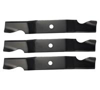 Jeu de 3 lames de tondeuse, 454,6 mm, compatible avec les marques MTD/CUB Cadet