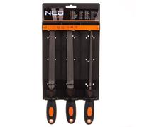 Jeu de 3 Limes à métaux NEO TOOLS 37-605