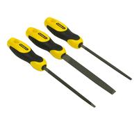 Jeu de 3 limes bâtarde 150mm - STANLEY 0-22-445