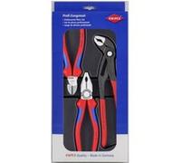 Knipex Jeu de 3 pinces professionnelles 00 20 09 V01