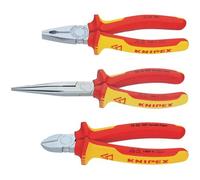 Jeu de 3 pinces VDE Knipex