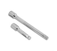 Jeu de 3 rallonges à douilles 1/2" pour cliquets de 3/8" et 1/4", en acier au chrome vanadium, longueur d'extension pour barres, 150 mm de long, kit d'outils de 3 pièces (45661)