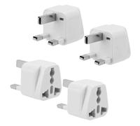 Jeu de 4 adaptateurs prise de courant Schuko Convertisseur d'adaptateur voyage