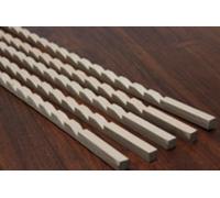 Jeu de 4 crémaillères bois ROUX - L.200 cm - Pas de 35 mm - C1414200