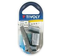 Jeu de 4 douilles - TIVOLY - D: 6-8-10-13 mm - Embouts courts de 25 mm