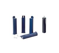Jeu de 4 pieds 22 cm bleus + pied central pour cadre à lattes - PLAST -