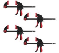 Jeu de 4 pinces à levier de 20 cm (8 pouces), serres-câbles rapides pour bois