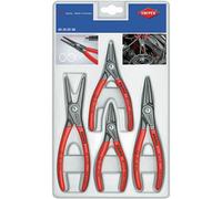 Jeu de 4 pinces circlips - pointes en acier - intérieur / extérieur KNIPEX