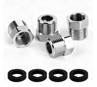 Jeu de 4 raccords de réduction de 1/2 pouce à 3/8 de pouce