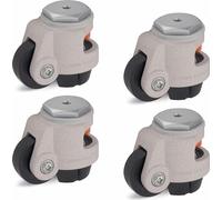 Jeu de 4 - Roulette niveleuse 45mm Roue Blickle Roulette 180kg HRIG-POA 45