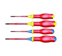 Jeu de 4 tournevis - FACOM - ATB.J4TVEPB - borneo isolé 1000V