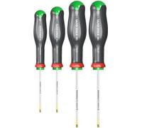 Jeu de 4 Tournevis Resistorx FACOM PROTWIST, TT10x75, TT15x75, TT20x100, TT25x100