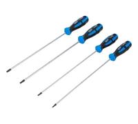 Jeu de 4 tournevis Torx BGS extra long