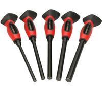 Jeu de 5 chasse-goupilles KS TOOLS 156.0222F brunis avec système anti-vibrations