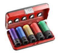 Facom Jeu de 5 douilles longues NSI.5LPB pour clés à chocs 1/2"