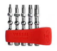 Jeu de 5 embouts de vissage Impact ball VESSEL