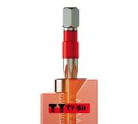 Wiha Embouts TY 42103 PZ3 Pozidriv 29 mm Acier molybdène-vanadium trempé Boîte de 5