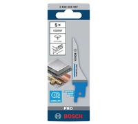 Bosch Lames de scie sabre PRO Thin Metal S325GF – 1,25x7x85 mm – 5 pièces – 2608658987