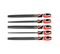 Yato Kit de limes en acier YT-6238 – 5 pièces Rouge