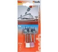 Jeu De 5 Meules Abrasives Céramique Kwb Pour Tiges Souples Et Mini Perceuses G