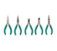 Velleman Ensemble de 5 pinces de précision, pour une utilisation professionnelle et hobby