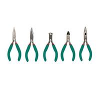 Velleman Ensemble de 5 pinces de précision pour usage professionnel et hobby
