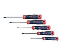 Jeu de 5 tournevis bi-matière S1 Torx - SAM OUTILLAGE - T-J3 G