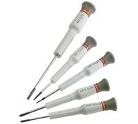 Jeu de 5 Tournevis de Précision - FACOM - MT.J5PG - Tournevis Spécialisé - Tête pivotante - Fente et Phillips®