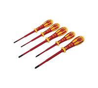 Jeu de 5 Tournevis Dextro VDE Slim Fente/Pz 1