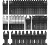 Jeu de 50 lames pour outil multifonction oscillant - Accessoires pour outils multifonctions destinés au sciage de métaux fins