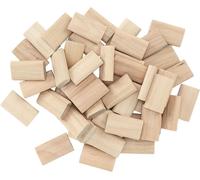 Jeu de 50 prises en bois - Cônes domino 8 x 40 mm - Connexion bois prises invisibles - Bois de hêtre - Charpentiers - Amateurs - DIY Meubles.