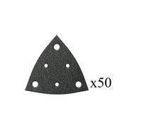 Jeu De 50 Triangles Abrasifs Fein Perforés Grain 120
