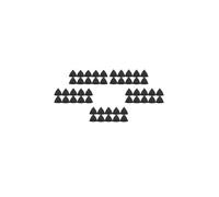 Fein Feuilles abrasives Delta triangulaires 80 mm, grain 100, non perforées, Velcro, 50 pièces