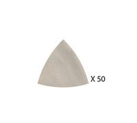 Fein Feuille abrasive Delta 63717127019 - Grain 320, super-souple, non perforée, 80 mm, 50 pièces