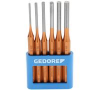 Jeu de 6 chasse-goupille dans un support en PVC Gedore 8757670