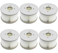 Jeu de 6 filtres de rechange pour spa MSPA, cartouche de filtre pour eau, piscine gonflable, couleur grise