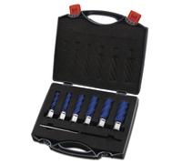 Jeu de 6 mèches à carotter TiAlN - 30 mm Optidrill TIALN30